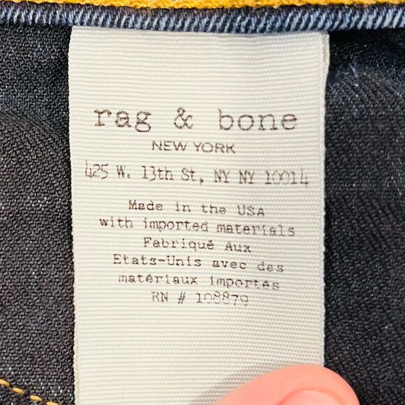 Rag & Bone 10-Inch Skinny Soft Harrow size 30 - Picture 8 of 8